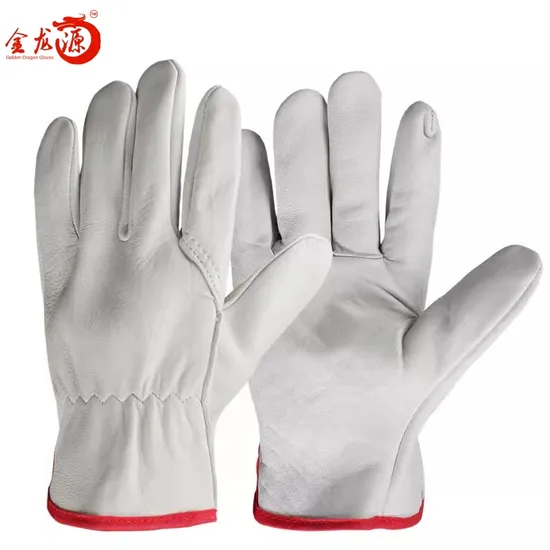 Warm Waterproof & Windproof Heavy Industy Working Leather Safety Gloves