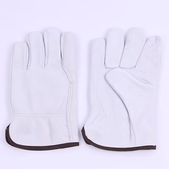 Warm Waterproof & Windproof Heavy Industy Working Leather Safety Gloves