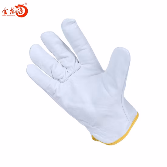 Warm Waterproof & Windproof Heavy Industy Working Leather Safety Gloves