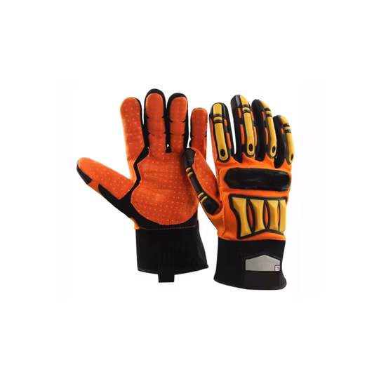 Guanti resistenti agli urti resistenti al taglio meccanico TPR